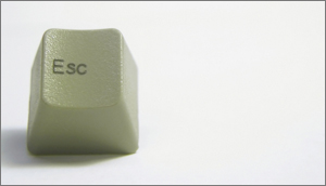 Escape key
